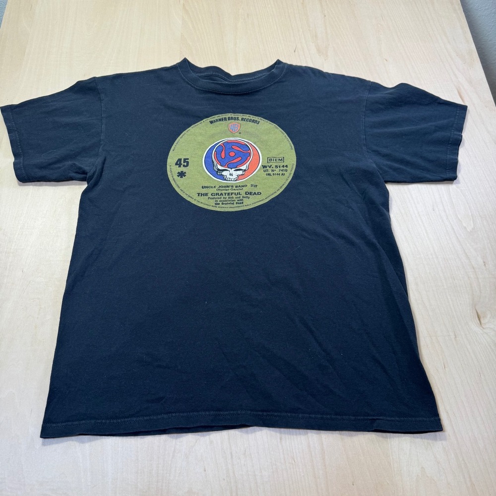Black Grateful Dead Graphic Short-Sleeve T-Shirt